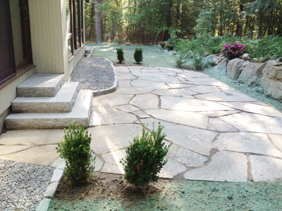 Landscape Construction in Boxborough, Mass